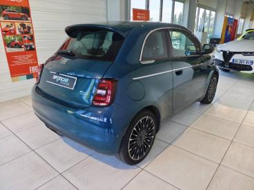 SPOTICAR Fiat 500 E 95ch La Prima My23 Occasion - Citadine Electrique Ocean Green Métal - Charmeil - 1203631601_4