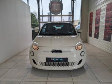 SPOTICAR Fiat 500 E 95ch Action Plus Occasion - Citadine Electrique Blanc - Charmeil - 1203631641_2