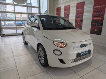 SPOTICAR Fiat 500 E 95ch Action Plus Occasion - Citadine Electrique Blanc - Charmeil - 1203631641_3