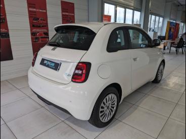 SPOTICAR Fiat 500 E 95ch Action Plus Occasion - Citadine Electrique Blanc - Charmeil - 1203631641_4
