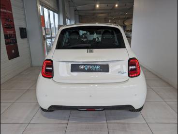 SPOTICAR Fiat 500 E 95ch Action Plus Occasion - Citadine Electrique Blanc - Charmeil - 1203631641_5