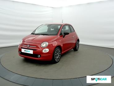 SPOTICAR Fiat 500 1.0 70ch Bsg S&s Occasion - Citadine Hybride Blanc - La Ravoire - 1203632915_1