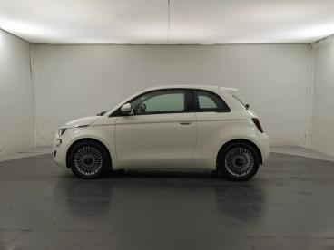 SPOTICAR Fiat 500 E 95 Ch Icone Occasion - Citadine Electrique Blanc - Lomme - 1203633704_2