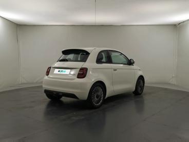 SPOTICAR Fiat 500 E 95 Ch Icone Occasion - Citadine Electrique Blanc - Lomme - 1203633704_5