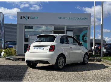 SPOTICAR Fiat 500 E 95 Ch Action Occasion - Citadine Electrique Blanc - Boe - 1203634654_5