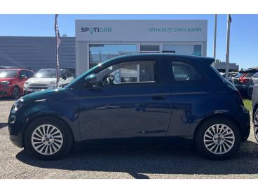 SPOTICAR Fiat 500 E 95 Ch Action Plus Occasion - Citadine Electrique Bleu - Boe - 1203634685_2
