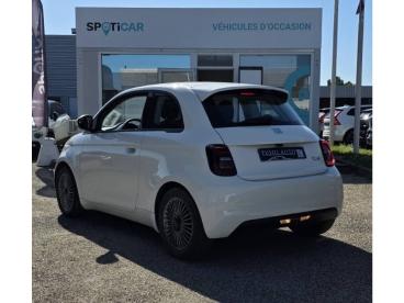 SPOTICAR Fiat 500 E 118 Ch Icone Occasion - Citadine Electrique Blanc - Boe - 1203634702_3