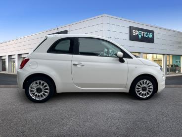 SPOTICAR Fiat 500 1.2 69 Ch S/s Dualogic Lounge Occasion - Citadine Essence Blanc - Chavelot - 1203635030_4