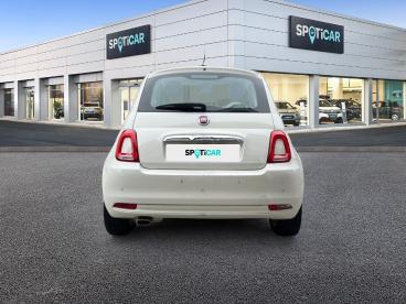 SPOTICAR Fiat 500 1.2 69 Ch S/s Dualogic Lounge Occasion - Citadine Essence Blanc - Chavelot - 1203635030_5