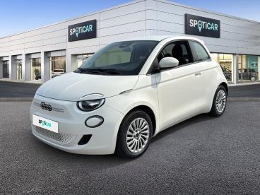SPOTICAR Fiat 500 E 95ch Action Occasion - Citadine Electrique Celestial Blue Tri-couche - Longueau - 1203637226_1