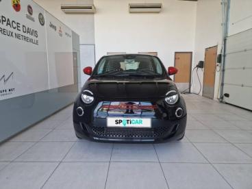 SPOTICAR Fiat 500 E 95ch (red) 2.0 My23 Occasion - Citadine Electrique Onyx Black Pastel - Evreux - 1203655599_2