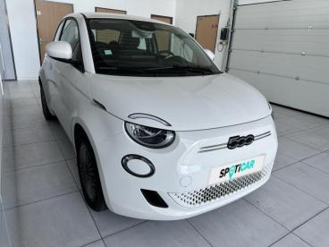 SPOTICAR Fiat 500 E 95ch Pack Confort My23 Occasion - Citadine Electrique Blanc - Evreux - 1203655614_3