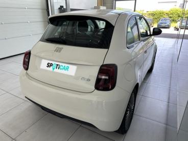SPOTICAR Fiat 500 E 95ch Pack Confort My23 Occasion - Citadine Electrique Blanc - Evreux - 1203655614_5