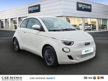 SPOTICAR Fiat 500 E 95ch Icone Occasion - Citadine Electrique Blanc - Ludres - 1203659670_3