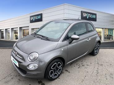 SPOTICAR Fiat 500 1.0 70ch Bsg S&s Club Occasion - Citadine Hybride Electroclash Grey Métal - Reze - 1203662125_1