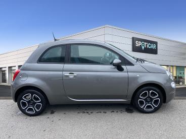 SPOTICAR Fiat 500 1.0 70ch Bsg S&s Club Occasion - Citadine Hybride Electroclash Grey Métal - Reze - 1203662125_4