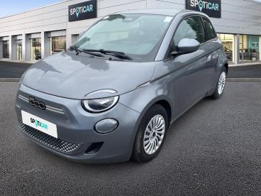 SPOTICAR Fiat 500 42kwh Pack Tech Occasion - Citadine Electrique Gris Foncé - Lanester Cedex - 1203662575_1