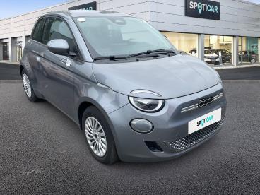 SPOTICAR Fiat 500 42kwh Pack Tech Occasion - Citadine Electrique Gris Foncé - Lanester Cedex - 1203662575_3