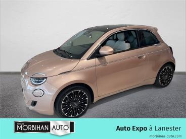 SPOTICAR Fiat 500 Bev 42kwh La Prima Occasion - Citadine Electrique Rose - Lanester Cedex - 1203662577_1