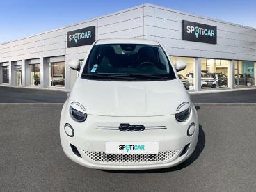 SPOTICAR Fiat 500 E 95ch Action Occasion - Citadine Electrique Blanc - Reze - 1203663431_2