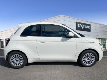 SPOTICAR Fiat 500 E 95ch Action Occasion - Citadine Electrique Blanc - Reze - 1203663431_4