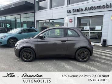 SPOTICAR Fiat 500 E 95ch Action Occasion - Citadine Electrique Blanc - Niort - 1203671023_2