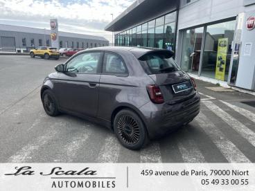 SPOTICAR Fiat 500 E 95ch Action Occasion - Citadine Electrique Blanc - Niort - 1203671023_3