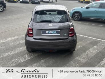 SPOTICAR Fiat 500 E 95ch Action Occasion - Citadine Electrique Blanc - Niort - 1203671023_4