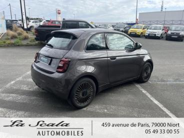 SPOTICAR Fiat 500 E 95ch Action Occasion - Citadine Electrique Blanc - Niort - 1203671023_5