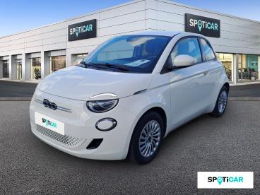 SPOTICAR Fiat 500 E 95ch Action Occasion - Citadine Electrique Blanc - Mouilleron Le Captif - 1203671237_1