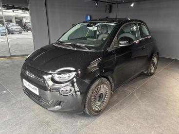 SPOTICAR Fiat 500 E 118ch Icone Occasion - Citadine Electrique Onyx Black Pastel - Levallois Perret - 1203678774_1