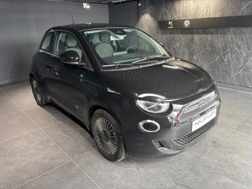 SPOTICAR Fiat 500 E 118ch Icone Occasion - Citadine Electrique Onyx Black Pastel - Levallois Perret - 1203678774_3