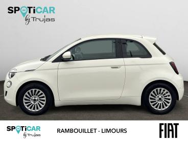 SPOTICAR Fiat 500 E 118 Ch Nouvelle 500 Occasion - Citadine Electrique Blanc - Rambouillet - 1203689629_2