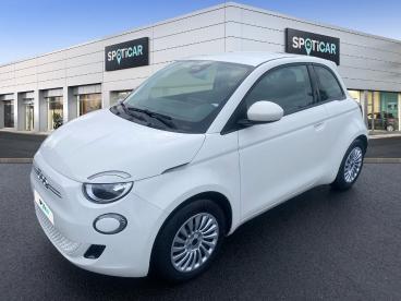 SPOTICAR Fiat 500 E 95ch My23 Occasion - Citadine Electrique Blanc - Reze - 1203693511_1
