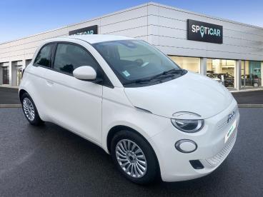 SPOTICAR Fiat 500 E 95ch My23 Occasion - Citadine Electrique Blanc - Reze - 1203693511_3