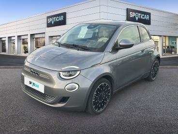 SPOTICAR Fiat 500 E 118ch La Prima Occasion - Citadine Electrique Mineral Grey Métal - Feignies - 1203697796_1