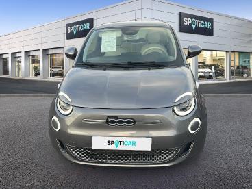 SPOTICAR Fiat 500 E 118ch La Prima Occasion - Citadine Electrique Mineral Grey Métal - Feignies - 1203697796_2