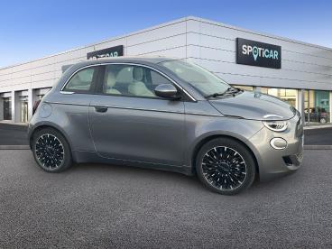 SPOTICAR Fiat 500 E 118ch La Prima Occasion - Citadine Electrique Mineral Grey Métal - Feignies - 1203697796_4