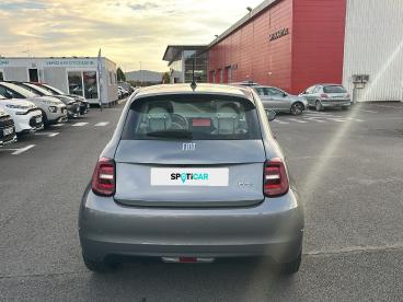 SPOTICAR Fiat 500 E 118ch La Prima Occasion - Citadine Electrique Mineral Grey Métal - Feignies - 1203697796_5