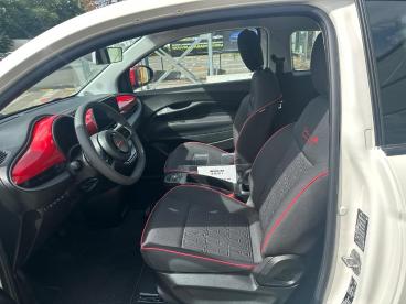 SPOTICAR Fiat 500 E 95 Ch (red) 2.0 Occasion - Citadine Electrique White - Saint-etienne - 1203702377_3