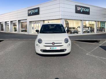 SPOTICAR Fiat 500 1.0 70 Ch Hybride Bsg S/s Occasion - Citadine Hybride Rechargeable Blanc - Saint Doulchard - 1203704390_2