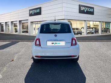 SPOTICAR Fiat 500 1.0 70 Ch Hybride Bsg S/s Occasion - Citadine Hybride Rechargeable Blanc - Saint Doulchard - 1203704390_5
