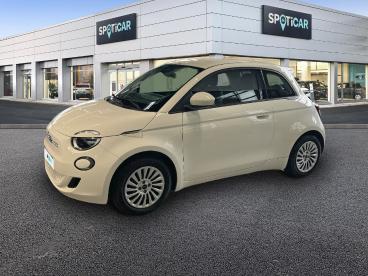 SPOTICAR Fiat 500 E 95ch Action Occasion - Citadine Electrique Ice White - Trelissac - 1203705708_1