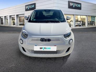 SPOTICAR Fiat 500 E 95ch Action Occasion - Citadine Electrique Blanc - Nimes Cedex 9 - 1203707439_2