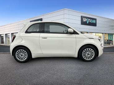 SPOTICAR Fiat 500 E 95ch Action Plus Occasion - Citadine Electrique Blanc - La Ravoire - 1203708999_4