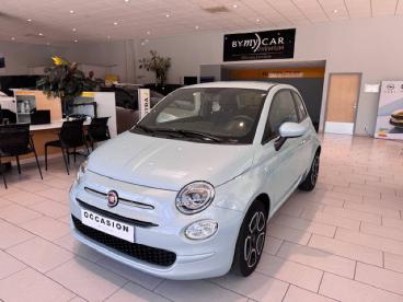 SPOTICAR Fiat 500 1.0 70 Ch Hybride Bsg S/s Club Occasion - Citadine Essence Bleu - Voiron - 1203712452_1