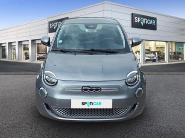 SPOTICAR Fiat 500 E 118ch Icone Occasion - Citadine Electrique Mineral Grey Métal - Ludres - 1203713150_2