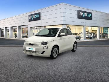 SPOTICAR Fiat 500 E 95 Ch Action Occasion - Citadine Electrique Blanc - Rillieux la pape - 1203716198_1