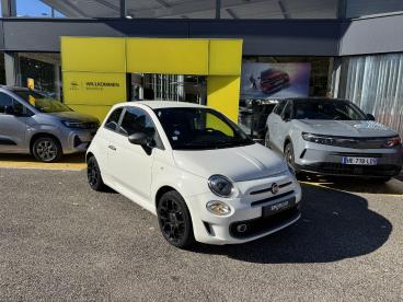 Spark 1:43 Fiat 500 Sport année 1958 blanc / rouge S2691 modèle voiture