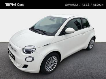 SPOTICAR Fiat 500 E 95ch Action Occasion - Citadine Electrique Blanc - Reze - 1203724880_1